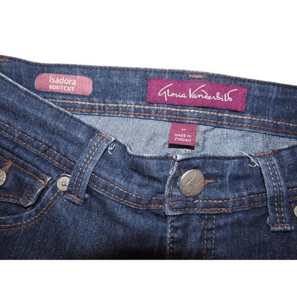 Gloria Vanderbilt BootCut Isadora Mid Rise Jeans Sz 6 Petite 6P - Picture 5 of 5